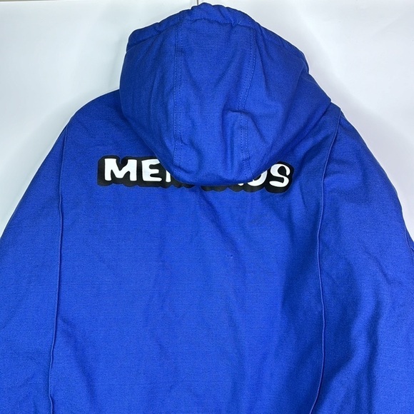 Menards Blue Insulated Hooded Jacket Size Large - Picture 5 of 9